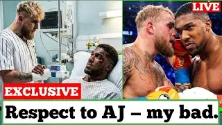 EXCLUSIVE: Jake Paul Rushes to See Anthony Joshua After Terrifying Car Crash