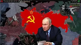 Путин восстанавливает СССР в HOI4 Red Dusk СССР в 21 Веке