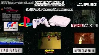 &infin; Playstation Domination &infin; 5th Generation Video Game Consoles &infin; Gaming Wars 4