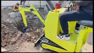 Электрический мини экскаватор ME05