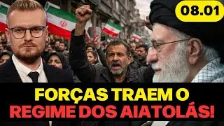Ayatol&aacute;s PERDEM o controle! Protestos tomam conta do Ir&atilde;!