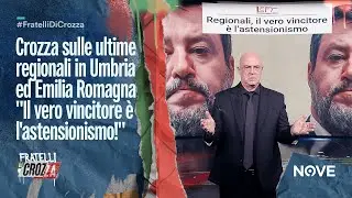 Crozza sulle ultime regionali in Umbria ed Emilia Romagna 