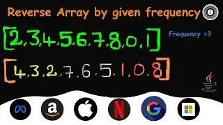 🚀 Reverse Array with Frequency Problem 🌐 | #java #java8 #programmingkt #trending #interview #hiring