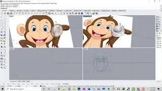 How to make a Monkey Head in Rhino (CAD)