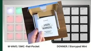 Donner StarryPad und SMC-PAD Pocket auspacken