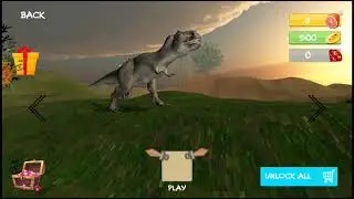 Real Dinosaur Simulator Games - Dino Attack 3D Android Gameplay.