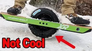 ONEWHEEL VEGA TREADED TIRE NOT THE BEST!