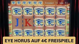 Let’s play Eye of Horus auf 4 EURO 🔥 Freispiele bis Auge 💶