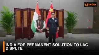India for permanent solution to LAC dispute & more updates | 6 PM IST | DD India Live
