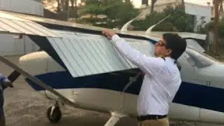 Cessna 172 PreFlight Inspection procedure to be followed at The Bombay Flying Club's College
