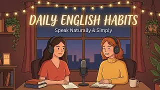 Daily Habits For Speaking English Fluently: Simple methods | English Podcast