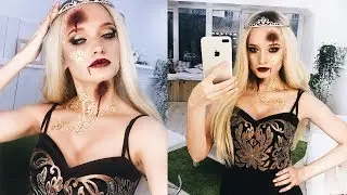 МАКИЯЖ НА ХЭЛЛОУИН | MAKE UP HALLOWEEN | PROM QUEEN