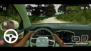 offroad car xc in bump road