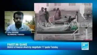 Pakistan : hundreds injured and left homeless in a 7.7 magnitude quake