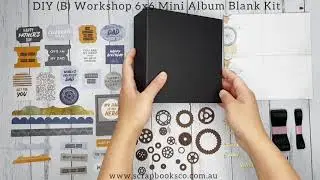 DIY (B) Workshop 6x6 Mini Album Blank Kit