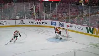 Philadelphia Flyers goalie Samuel Ersson warms up 12/16/25