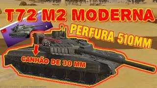 T72 M2 MODERNA - Mas que tanque incr&iacute;vel, eu adoro tanques com canh&atilde;o autom&aacute;tico.