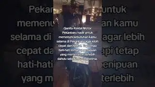 penipuan yang meminta DP #sewamotorpku #riauhits #rentalmotor #memes #pekanbaru #automobile #funny
