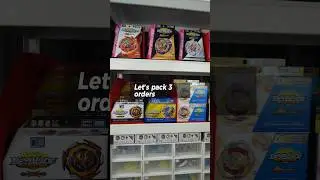 Let's Pack 3 Beyblade Burst Orders