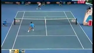 Federer vs Tipsarevic Australian Open 2008 highlights
