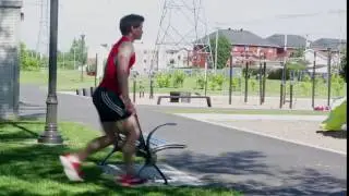 BENCHFIT - Jumping lunge / Fente saut&eacute;e