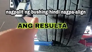 nagpalit pang ilalim hindi nagpa align | ang resulta | Tireman PH