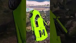 Crash Testing Old Super Cars From Mt Chiliad! | #shorts #gta5shorts #crashtest