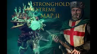 Stronghold Crusader HD EXTREME 11 карта.Обширная открытая равнина.Подробное прохождение