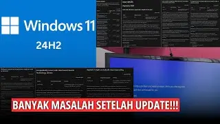 Windows 11 24H2 Bermasalah Lagi❗ Banyak Pengguna Alami Crash❗❗❗
