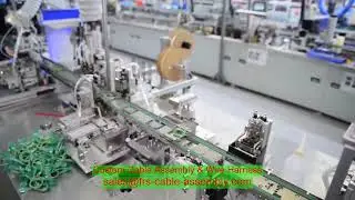 changing wire harness w203 Horizontal Copper Fine Wire Drawing Machine with Yaskawa Inverter