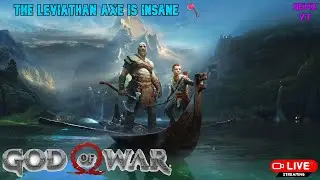 The Leviathan Axe Awakens ❄️| God Of War live Gameplay Day 3 Nemz Yt