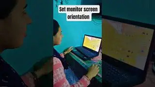 Computer Screen orientation setup करना सीखे #computer #trending #windows