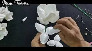 como fazer um lindo arranjo de mesa prático e fácil utilizando frisador