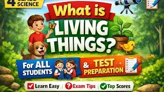 What is living organisms. #4th class science subject 1st lecture 