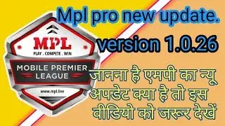 1.0.26 New Version Mpl pro updated Jane hack trick Unlimited // by Technical Raj