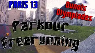 Parkour-Freerunning-Paris 13- Olympiades-Dunois-Parkour POV