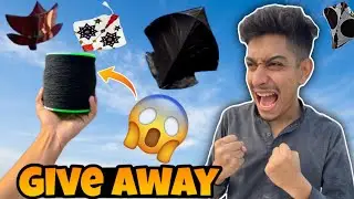 Finally Give Away Surprise is Here 🤩 Bloodfighter Chemical ka Give Away 😱 Kite Videos 🪁 