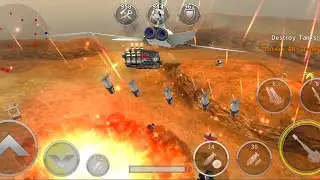 GUNSHIP Battle 3D : T8 Back fire | One v/s all fighter jet and helicopter