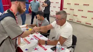 Meeting Chipper Jones at The 2022 National Sports Card Show Convention! ⚾️