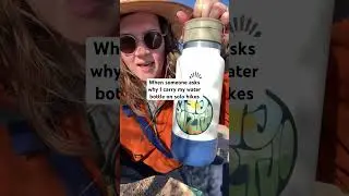 Emotional support water bottle 👋🏼 #solohiking #hiking #hikingadventures #outdoors
