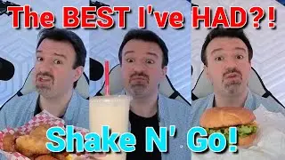 THE BEST I've EVER HAD?!? DSP Tries It Ep. 226 - Shake N' Go BBQ Hickory Burger & Seafood!