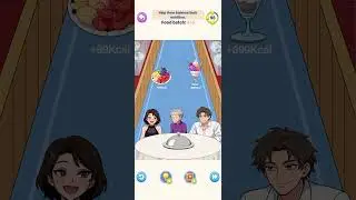 Tricky Story - Обычный уровень 32 Помогите им сбалансировать питание #игры #головоломка #миниигры...
