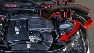 BMW N54 Chargepipe wechseln auf Aluminium! (335i 135i 1M Coupé)
