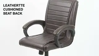The Goyalson Revolving Visitor Chair features a smooth 360&deg; swivel and cushioned comfort.