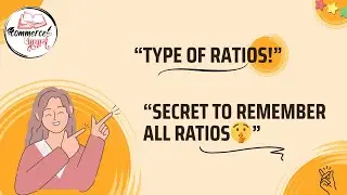 In this video, we explain the Types of Accounting Ratios in a very simple and easy way.