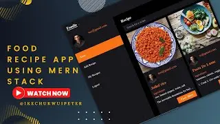 Food Recipe App using MERN Stack | #6