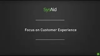 Stuart Rance's ITSM Tip #5:  Focus on Customer Experience
