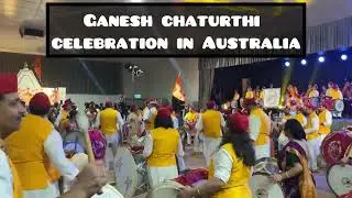 Ganesh Chaturthi celebration in Australia. #trending #ganpati #indian #australia #culture #music 