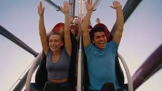 Maxx Force at Six Flags Great America - S&S Air Launch Coaster