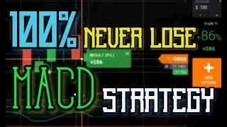 MACD strategy - 100% never lose - iq option trading